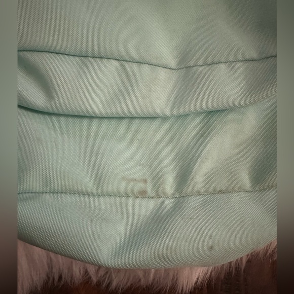 Neon green & bright blue jansport backpack school - Picture 4 of 5